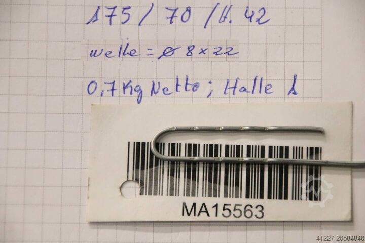 Servo geared motor 0.8 kW 92.7 rpm Nucleus NuDC42I25R1000