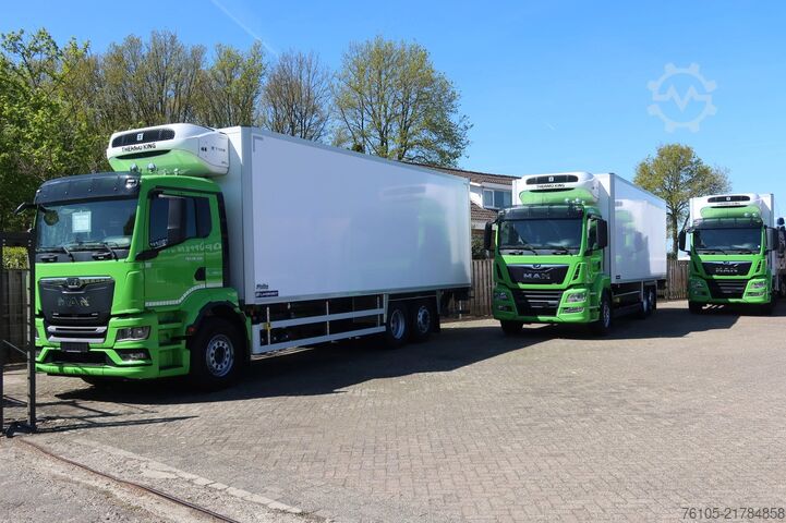 Refrigerated/freezer transport MAN TGS 26.330 Koel/Vries Thrmoking T1000R diesel/e...