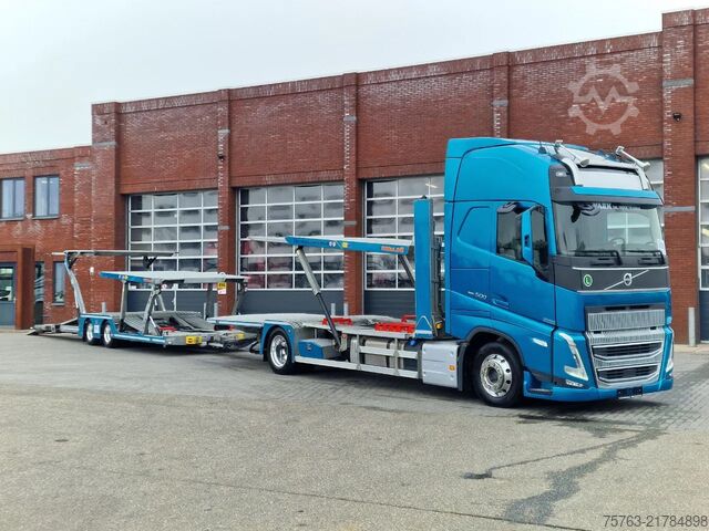 Car carrier van Volvo FH 500 Globetrotter XL Cartransporter Blyss Mod...
