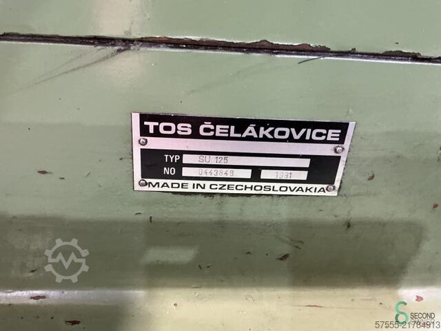 Horizontal lathes  TOS SU 125x8000mm 1991 TOS SU 125x8000mm