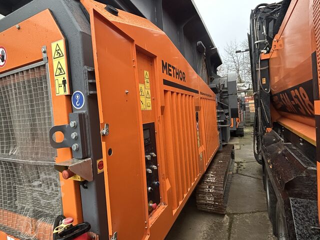 Mobile shredding plant Doppstadt Methor Kette