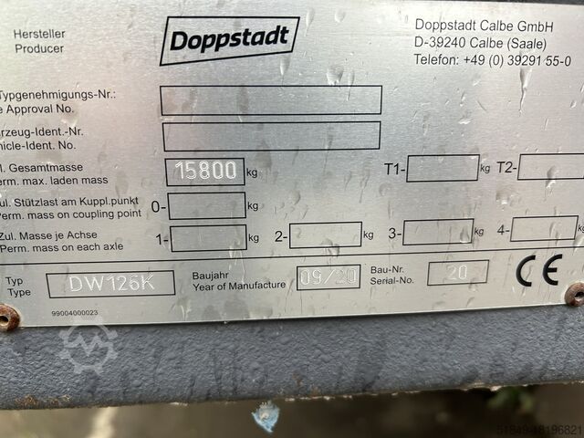 Mobile shredding plant Doppstadt Methor Kette