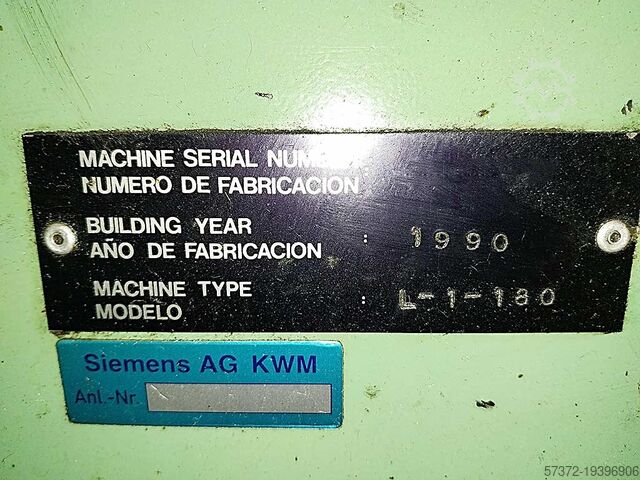 Leit- und Zugspindeldrehmaschine Pinacho L-1/180