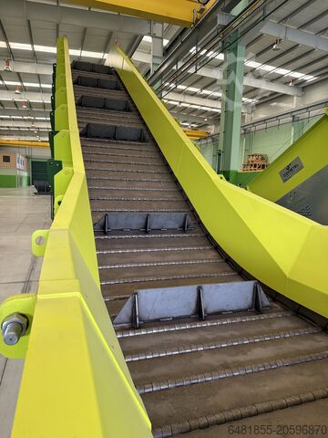 SCRAP CONVEYOR - METALLIC BELT (HEAVY DUTY) COMETEL C-1500-CH P=10"