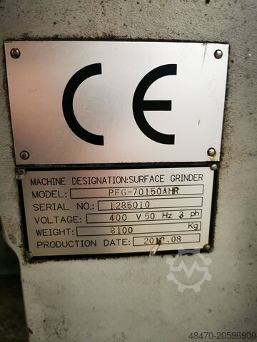 FLAT GRINDING MACHINE PERFECT PFG70150AHR