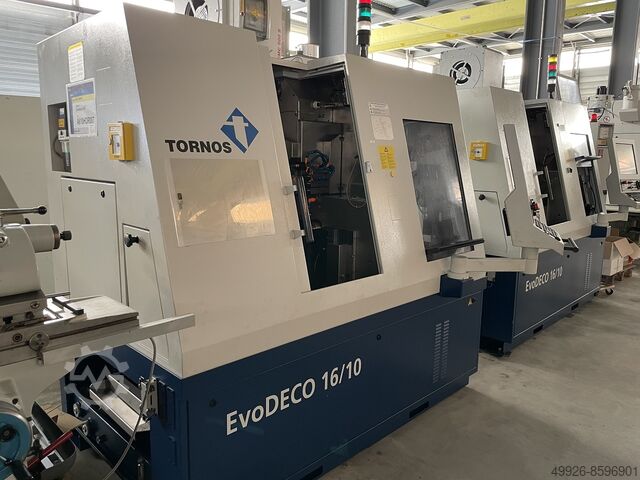 CNC AUTOMATIC LATHE TORNOS EvoDECO 16/10