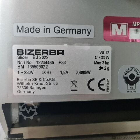 Meat processing machine Bizerba VS12 W