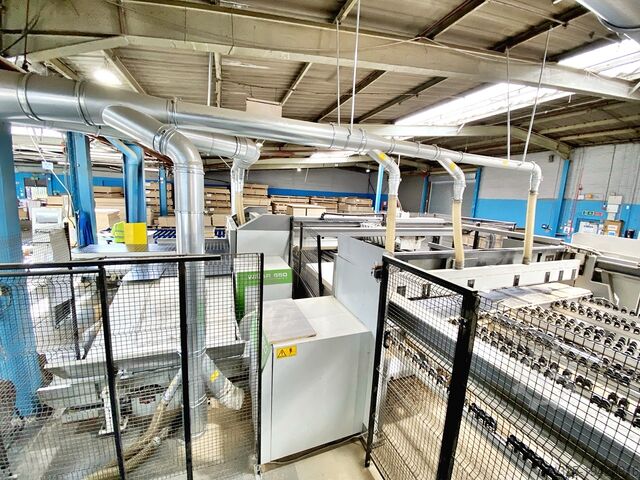 Plattensäge in Winkelausführung SELCO WNAR 650 TWIN PUSHER