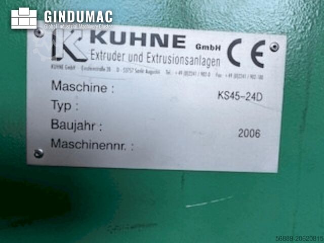 Twin Screw Extruder KUHNE KS45-24D