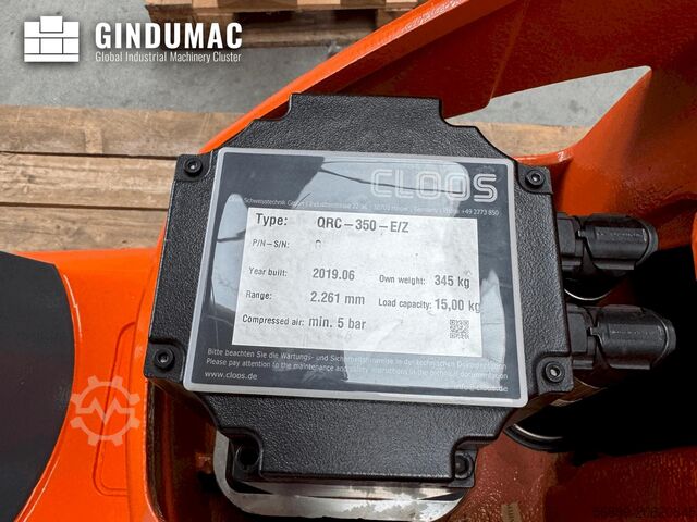 Welding Robot CLOOS QIROX QRC 350-E