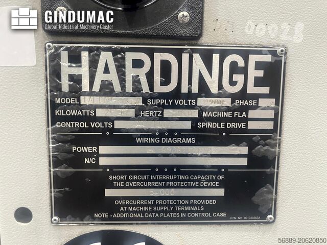 Horizontal Turning Machine HARDINGE Talent 8/52