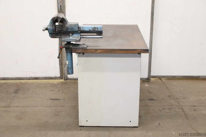 Workbench with vise Lista Heuer Front 1250/700/H850 mm