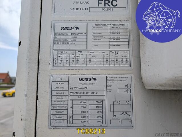 Refrigerated/frozen transport Schmitz Cargobull 