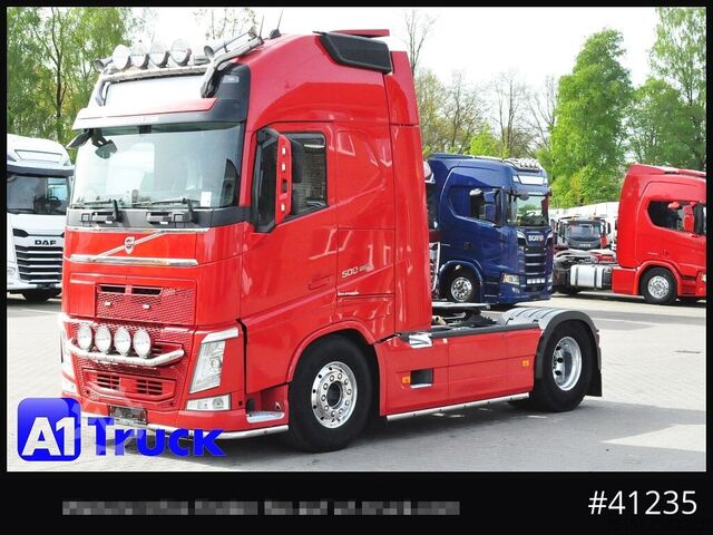 Standard tractor unit VOLVO FH 500 XL, Hydraulik, Luft/Luft, Leder Alu
