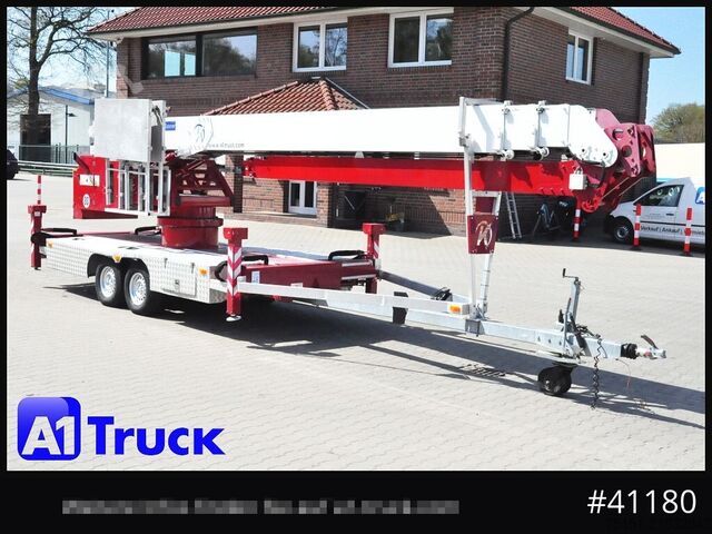 Trailer with working platform KLAAS Klaas K21-31TSP-A, Alukran, Amhängerkran, Dachdecker