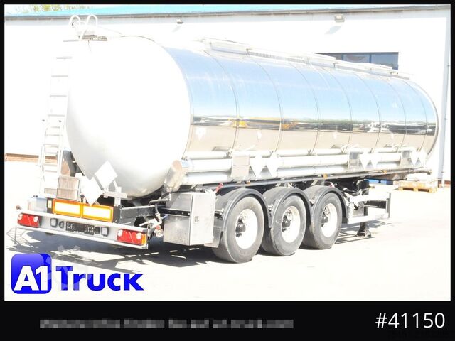 Tanker semitrailer GOFA GOFA TSA 33-55-3Z, Chemie, ADR, Edelstahl, 33.500 Liter, ISO