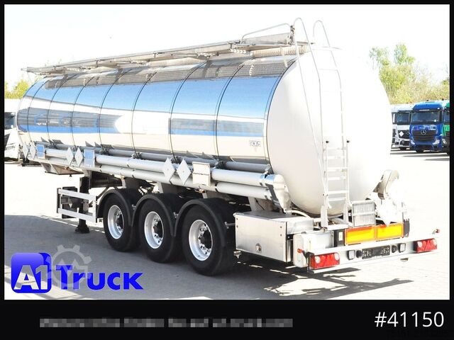 Tanker semitrailer GOFA GOFA TSA 33-55-3Z, Chemie, ADR, Edelstahl, 33.500 Liter, ISO
