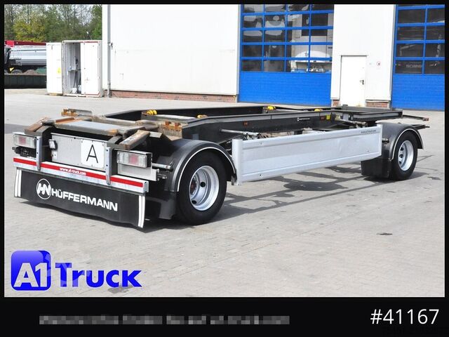 Roll off trailer HUEFFERMANN HSA 1870 SAF, 1 Hand
