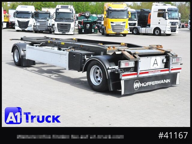 Roll off trailer HUEFFERMANN HSA 1870 SAF, 1 Hand