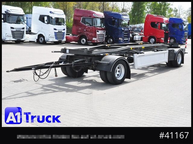 Roll off trailer HUEFFERMANN HSA 1870 SAF, 1 Hand
