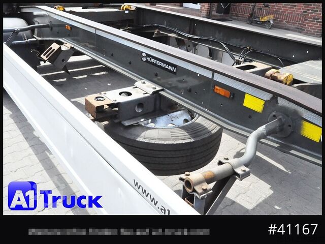 Roll off trailer HUEFFERMANN HSA 1870 SAF, 1 Hand