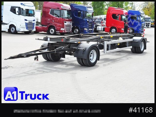 Roll off trailer HUEFFERMANN HSA 1870 BPW, 1 Hand