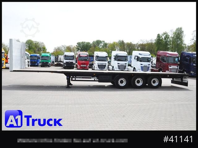 Flatbed semitrailer KOEGEL SNCO 24, Plattform, Alufelgen, 1 Vorbesitzer