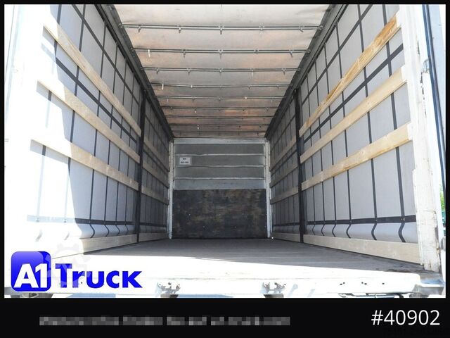 Swap body with flatbed & tarp WECON WPR 745, verzinkt, 2520  innen, Code XL, neue Plane