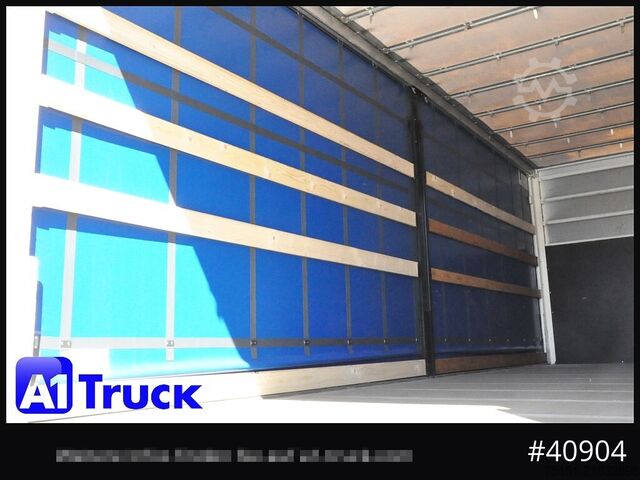 Swap body with flatbed & tarp WECON WPR 745, verzinkt, 2520  innen, Code XL, neue Plane