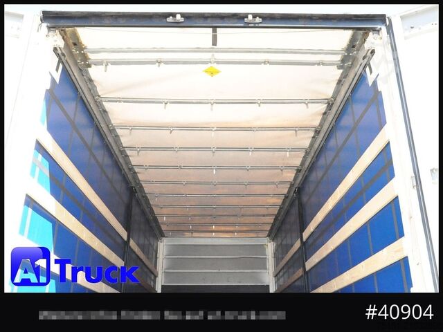 Swap body with flatbed & tarp WECON WPR 745, verzinkt, 2520  innen, Code XL, neue Plane