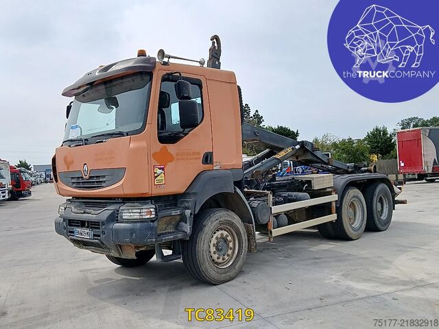 Container transportation Renault Kerax 370
