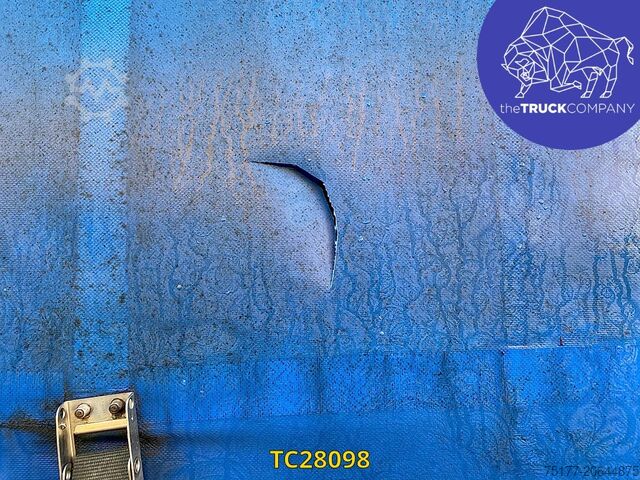 Sliding tarpaulins Schmitz Cargobull