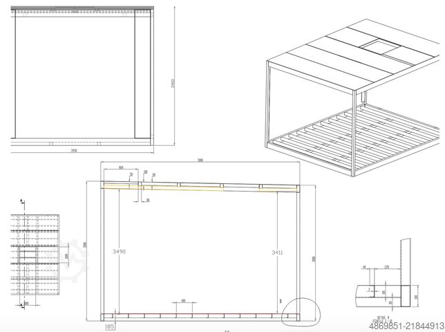 Workshop container  Werkstatt Garage Büro Office Container