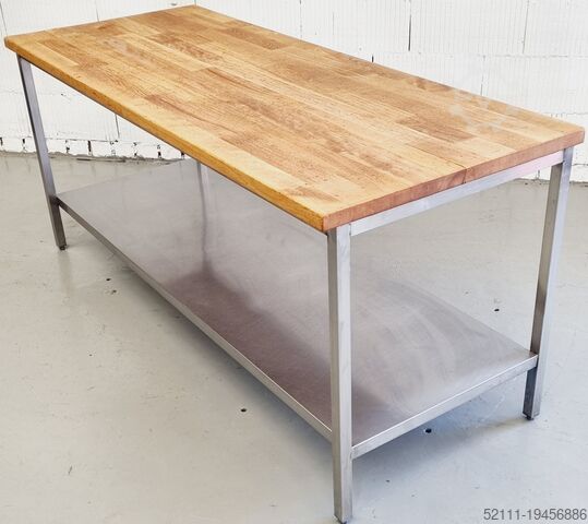 Baker's table Köhler AT 2000 mit Buchenholzplatte