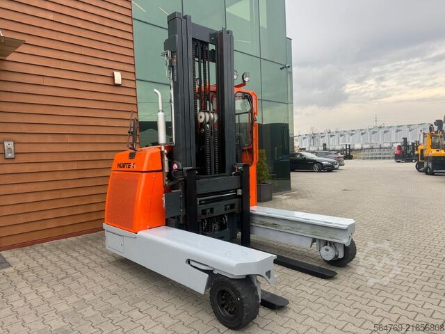 4-way forklift Combilift Hubtex DQ45/Only 3310 h/Telscopic forks