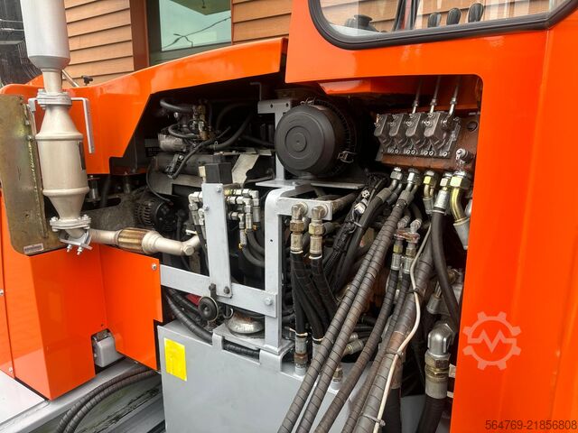 4-way forklift Combilift Hubtex DQ45/Only 3310 h/Telscopic forks