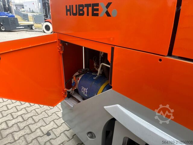 4-way forklift Combilift Hubtex DQ45/Only 3310 h/Telscopic forks