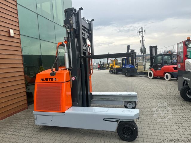 4-way forklift Combilift Hubtex DQ45/Only 3310 h/Telscopic forks