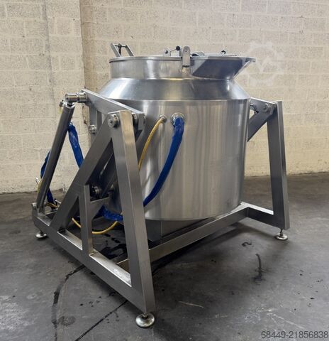 Vertical cooking vessel, Type KRWK 500 Spako Verticale kook-roerketel met schraapwerk