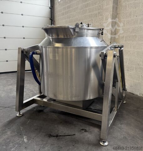 Vertical cooking vessel, Type KRWK 500 Spako Verticale kook-roerketel met schraapwerk