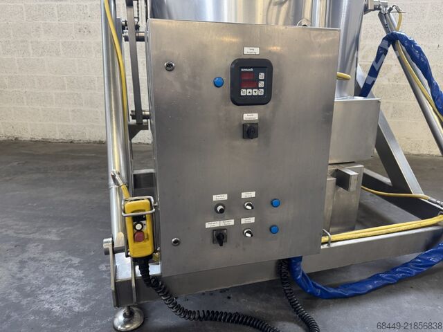 Vertical cooking vessel, Type KRWK 500 Spako Verticale kook-roerketel met schraapwerk