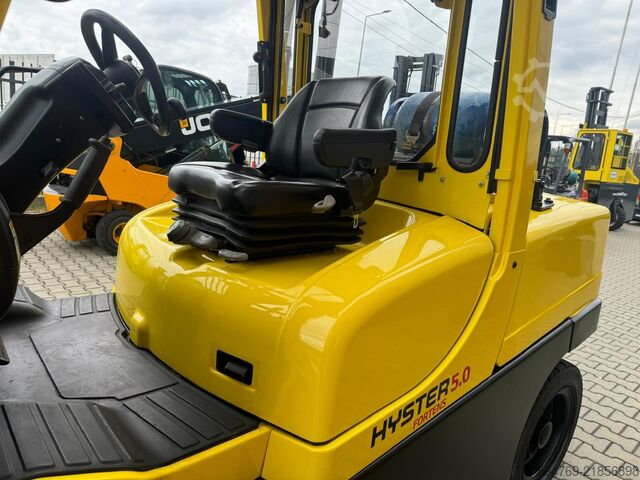 Forklift Hyster H5.00FT/Positioner+sideshift/3662 hours
