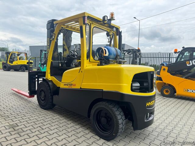Forklift Hyster H5.00FT/Positioner+sideshift/3662 hours