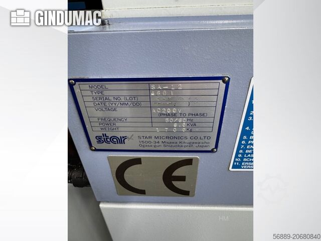 Schweizer Drehmaschine Star SA-12