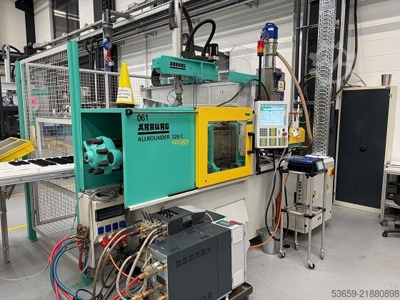 Injection moulding machines up to 1000 KN Arburg Arburg 320C 500-170 + Multilift Select 6, 2012