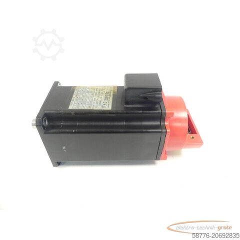 Fanuc Motor Fanuc A06B-0377-B577 AC Servo Motor SN: C989F2018 + A860-0365-T001 Pulsecoder