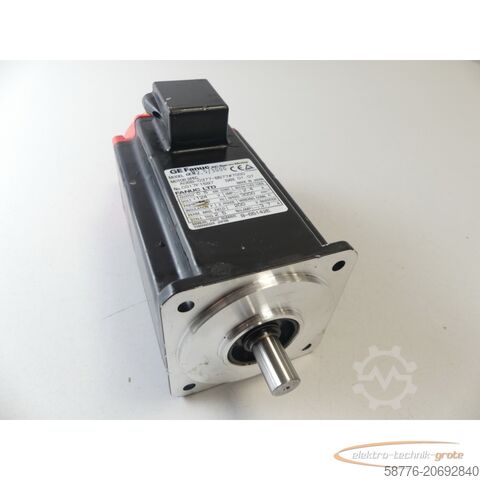 Control unit Fanuc A06B-0377-B577 AC Servo Motor SN:C017F1597 + A860-0365-T001 Pulsecoder