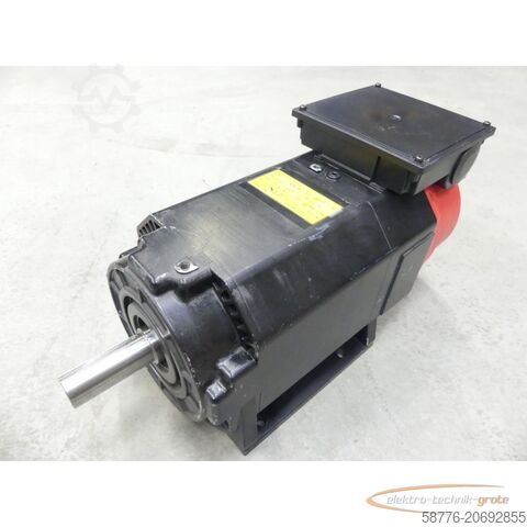 Fanuc Motor Fanuc A06B-0844-B201 AC Spindle Motor SN: C96ZJ1795 S