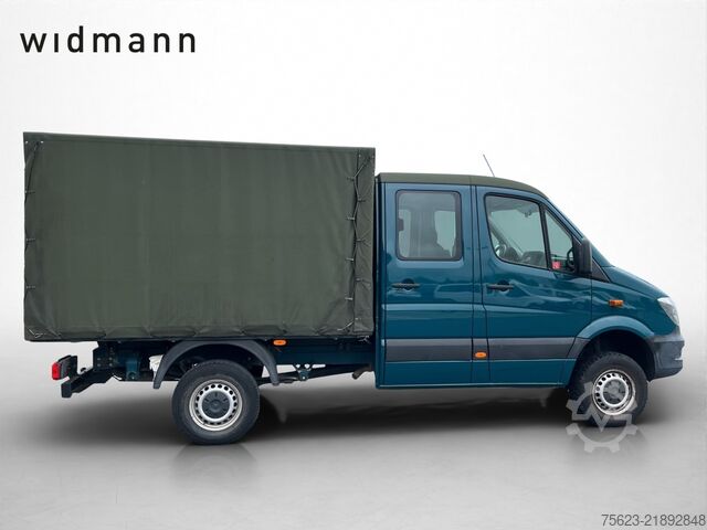 Curtain sider van Mercedes-Benz Sprinter 316 CDI 4x4 Doka Pri/Pla Klima Standh. AHK
