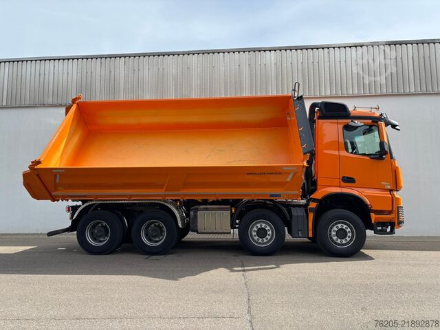 Tipper truck Mercedes-Benz Arocs 5 3251 K Meiller Trigenius Aufbau ACC AUT